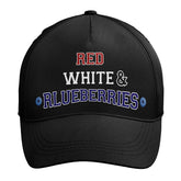 Patriot Memorial Baseball Cap, "Red, White & Blueberries" Tribute Hat (1993-2025) YW061-25023189-1