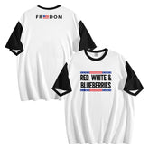 Patriot Tribute T-Shirt Collection, "Red, White & Blueberries" Conservative Memorial Tee PR064-25025146-4