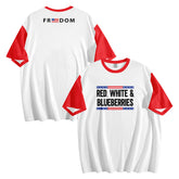 Patriot Tribute T-Shirt Collection, "Red, White & Blueberries" Conservative Memorial Tee PR064-25025146-6