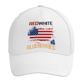 Patriot Memorial Baseball Cap, "Red, White & Blueberries" Tribute Hat (1993-2025) YW061-25023189-4