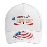 Patriot Memorial Baseball Cap, "Red, White & Blueberries" Tribute Hat (1993-2025) YW061-25023189-5