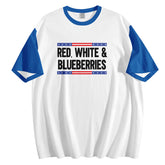 Patriot Tribute T-Shirt Collection, "Red, White & Blueberries" Conservative Memorial Tee PR064-25025146-5