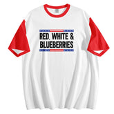 Patriot Tribute T-Shirt Collection, "Red, White & Blueberries" Conservative Memorial Tee PR064-25025146-6