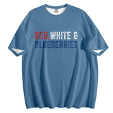 Patriot Tribute T-Shirt Collection, "Red, White & Blueberries" Conservative Memorial Tee PR064-25025146-10