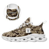 Personalized Camouflage Sneakers, Custom Camo Shoes, Veteran Shoes,MS-23020116