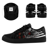 Personalized Patriotic Sneakers, Custom America Gift Shoes, Trendy and Pride Shoes,FN-023-24020014