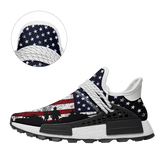 Patrioticustom Customized Patriotic Shoes, Flyknit Sneaker, Basketball sneakers For Men And Women, WH-23020016