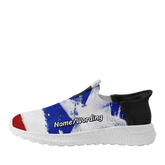 Patrioticustom Personalized America Flag Shoes, Flyknit Slip-On Shoes, Custom CoolCustomize Shoes,FN-007-23020082