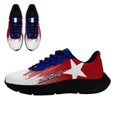 Patrioticustom Personalized America Flag Shoes, Custom Patriotic Shoes, Unisex Mesh Sports Shoes,PC-XF2325-23020087