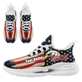 Patriotic Veteran Pride Athletic Sneakers, "Support Our Veterans" USA Flag Trainers FN079-25023200