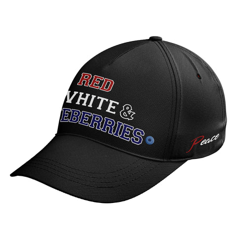 Patriot Memorial Baseball Cap, "Red, White & Blueberries" Tribute Hat (1993-2025) YW061-25023189-1