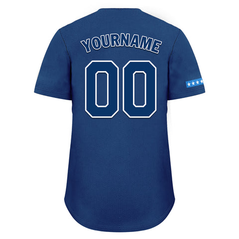 Custom Patriot Baseball Jersey, "Red, White & Blueberries" Conservative Pride Shirt BSBJ01-25020197-4