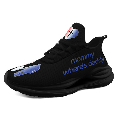 "Red, White & Blueberries" Patriotic Athletic Sneakers, Pro-America Conservative Pride Trainers FN079-25028156-2