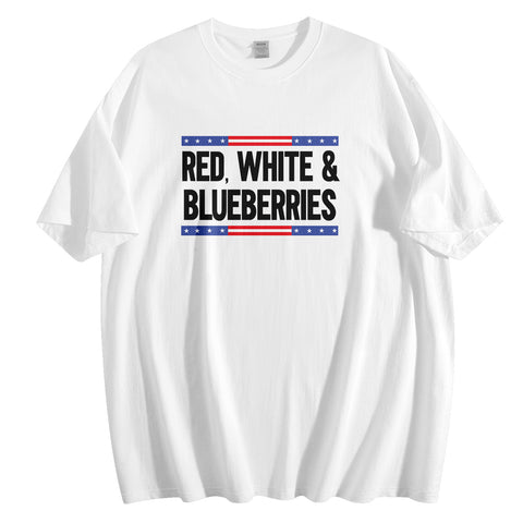 Patriot Tribute T-Shirt Collection, "Red, White & Blueberries" Conservative Memorial Tee PR064-25025146-7