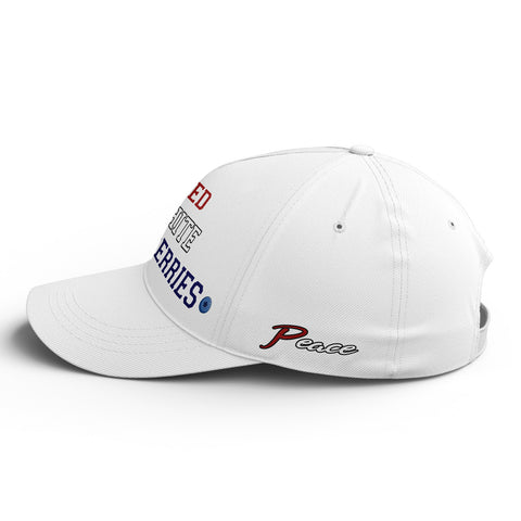 Patriot Memorial Baseball Cap, "Red, White & Blueberries" Tribute Hat (1993-2025) YW061-25023189-1