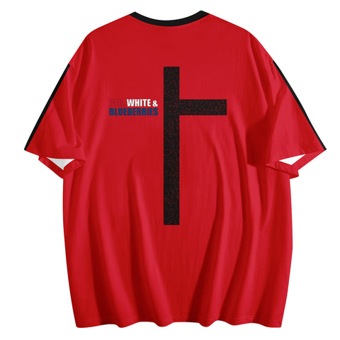 Patriot Tribute T-Shirt Collection, "Red, White & Blueberries" Conservative Memorial Tee PR064-25025146-12