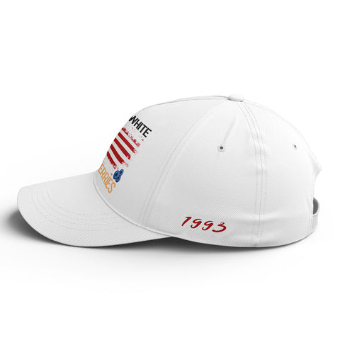 Patriot Memorial Baseball Cap, "Red, White & Blueberries" Tribute Hat (1993-2025) YW061-25023189-4