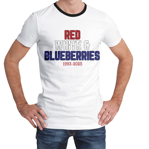 Patriot Tribute T-Shirt Collection, "Red, White & Blueberries" Conservative Memorial Tee PR064-25025146-2