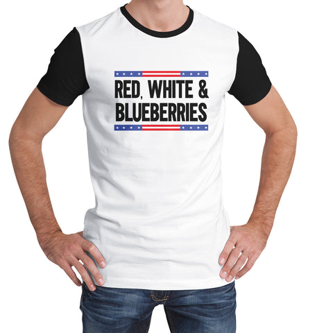 Patriot Tribute T-Shirt Collection, "Red, White & Blueberries" Conservative Memorial Tee PR064-25025146-4