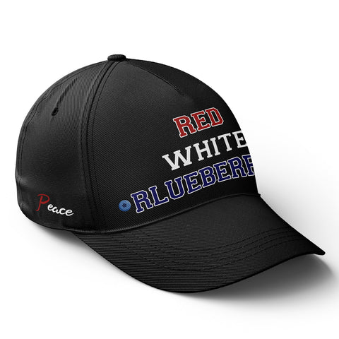 Patriot Memorial Baseball Cap, "Red, White & Blueberries" Tribute Hat (1993-2025) YW061-25023189-1