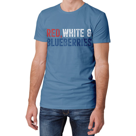 Patriot Tribute T-Shirt Collection, "Red, White & Blueberries" Conservative Memorial Tee PR064-25025146-10