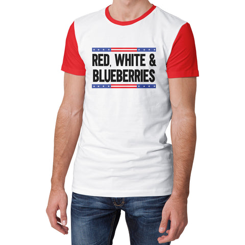 Patriot Tribute T-Shirt Collection, "Red, White & Blueberries" Conservative Memorial Tee PR064-25025146-6
