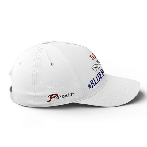 Patriot Memorial Baseball Cap, "Red, White & Blueberries" Tribute Hat (1993-2025) YW061-25023189-1