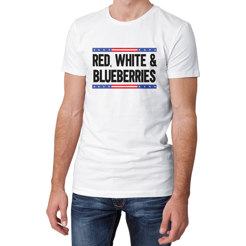 Patriot Tribute T-Shirt Collection, "Red, White & Blueberries" Conservative Memorial Tee PR064-25025146-7