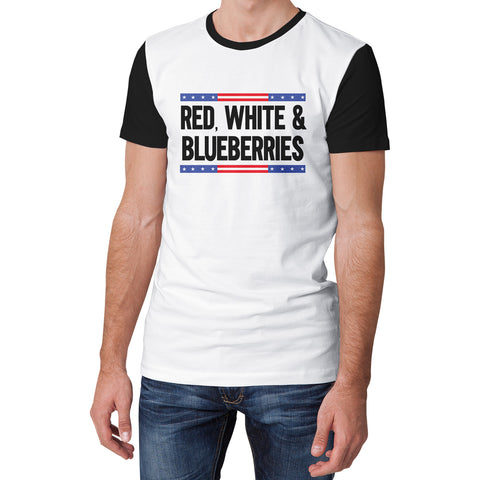 Patriot Tribute T-Shirt Collection, "Red, White & Blueberries" Conservative Memorial Tee PR064-25025146-4
