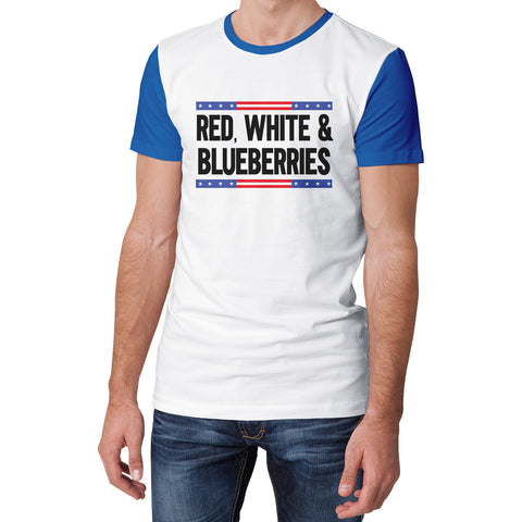 Patriot Tribute T-Shirt Collection, "Red, White & Blueberries" Conservative Memorial Tee PR064-25025146-5