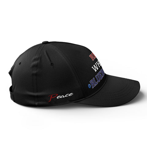Patriot Memorial Baseball Cap, "Red, White & Blueberries" Tribute Hat (1993-2025) YW061-25023189-1
