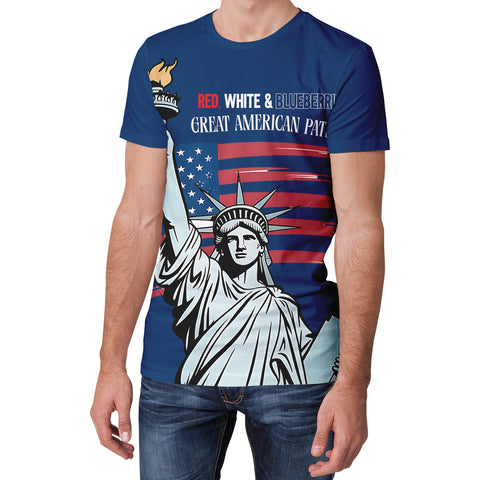 Patriot Tribute T-Shirt Collection, "Red, White & Blueberries" Conservative Memorial Tee PR064-25025146-8