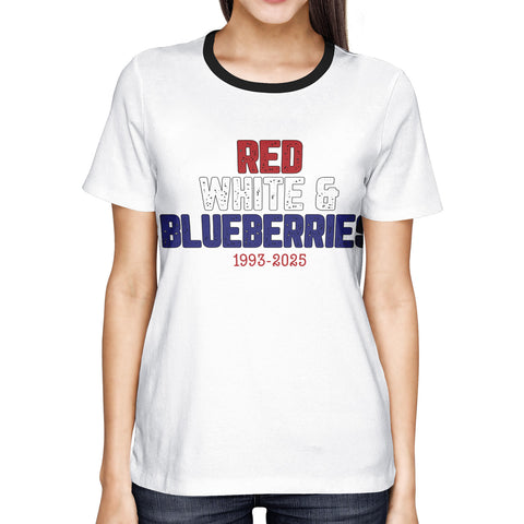 Patriot Tribute T-Shirt Collection, "Red, White & Blueberries" Conservative Memorial Tee PR064-25025146-2