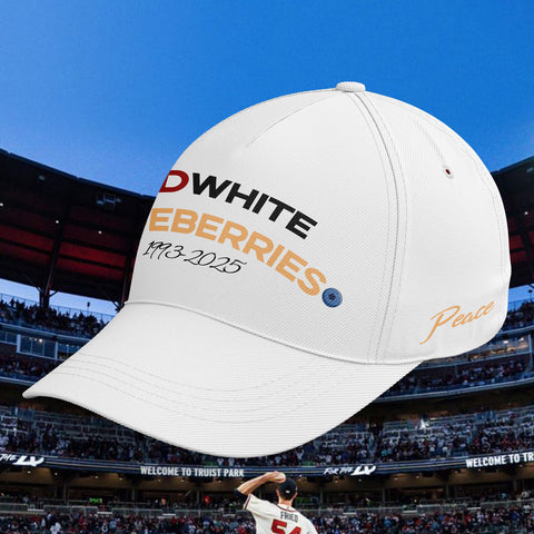 Patriot Memorial Baseball Cap, "Red, White & Blueberries" Tribute Hat (1993-2025) YW061-25023189-3