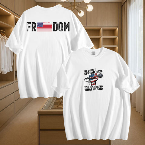 Patriot Tribute T-Shirt Collection, "Red, White & Blueberries" Conservative Memorial Tee PR064-25025146-11
