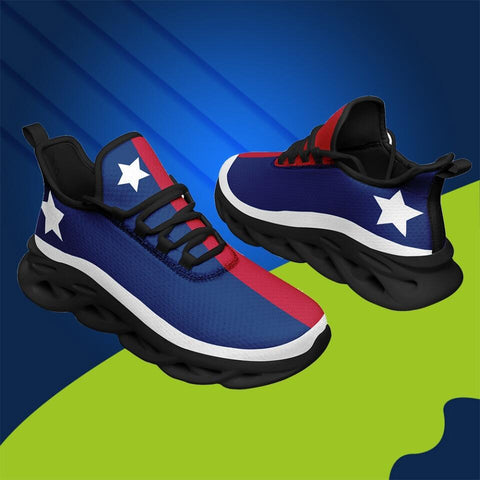 MaxSoul-B03010 Custom Max Soul American Flag, USA Flag Sneakers Max Soul, Shoes, Printed Shoes