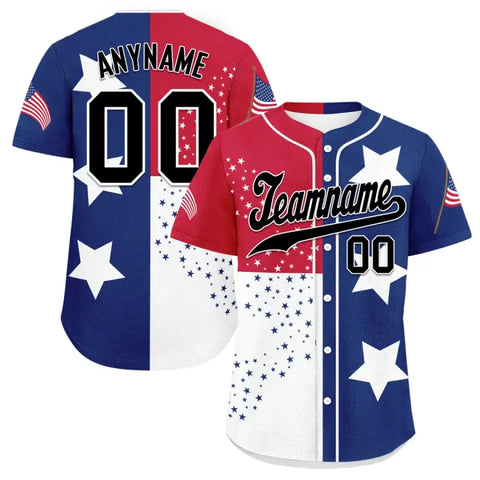 Personalized Patriotic Jersey, Custom Breathable Jersey, Unique Gift