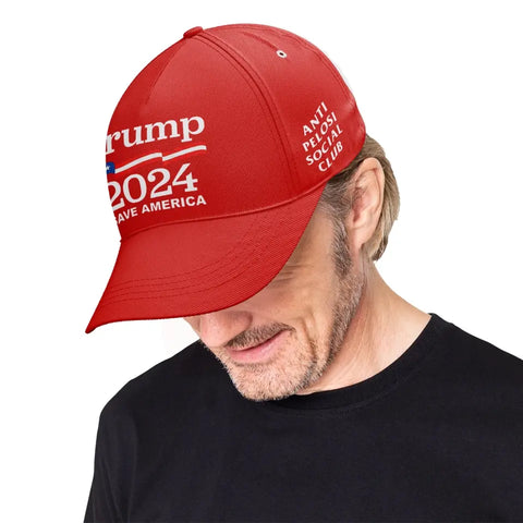 Personalized Trump Cap, Custom MAGA Baseball Cap, Support for Trump Hat