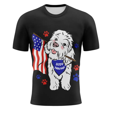 Personalized Trump T-Shirt, Custom MAGA 2024 Tee, Breathable Tee, Support Gift from Trump