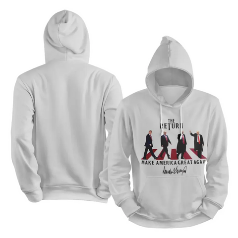 Personalized The Return Hoodies, Funny Trump Hoodies, Custom Comfortable Maga Hoodies Unisex Shirt