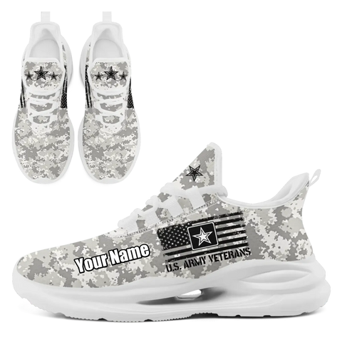 U.S. Armed Forces Veteran Sneaker Collection, Patriotic Army, Navy & Air Force Pride Trainers FN079-25027165