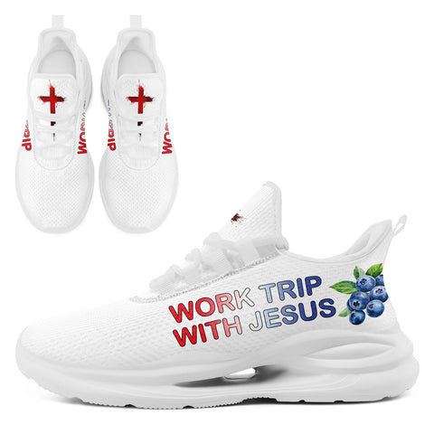 "Red, White & Blueberries" Patriotic Athletic Sneakers, Pro-America Conservative Pride Trainers FN079-25028156-5