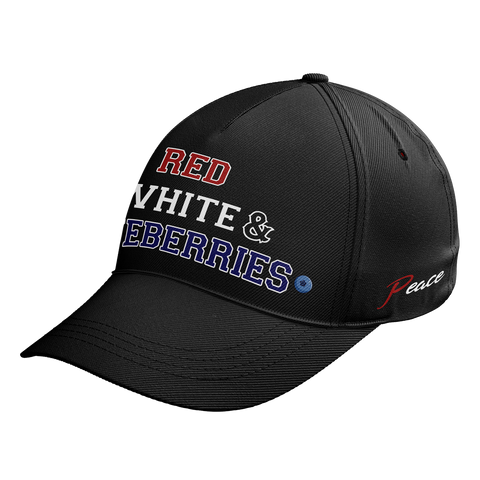 Patriot Memorial Baseball Cap, "Red, White & Blueberries" Tribute Hat (1993-2025) YW061-25023189-1